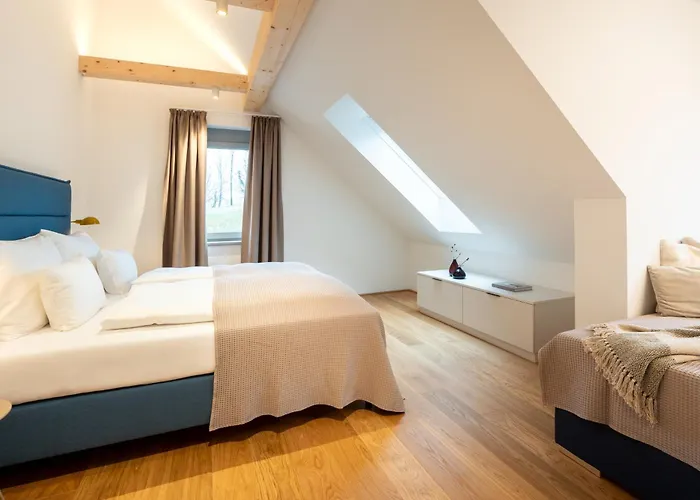 아파트 Apfelland Hideaways Design Apartments Mit Sauna Und Panorama